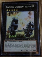 Digvorzhak, King of Heavy Industry Super Rare YCSW-EN005